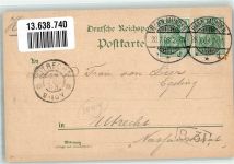 34346 W3510 Münden 1903 Lithographie Gasthaus Neuehaus