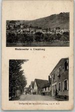 79379 W7840 Niederweiler , Markgräflerl 1918 - Spezereihandlung Reil