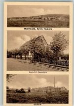 31020 W3216 Osterwald b Elze, Leine - Glasfabrik Gasthaus Dannenberg