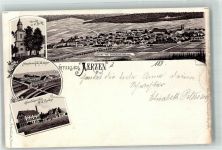 31855 W3258 Aerzen Lithographie Vorläufer Kirchen-Birke Maschinenfabrik Meyer Handelsmühle