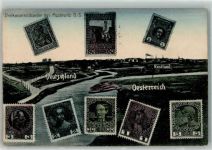 Myslowitz Myslowice 1918 - Dreikaiserreichsecke