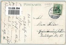 04425 O7127 Taucha b Leipzig 1911 Lithographie Gasthaus Schützenhaus