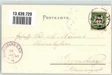 91344 W8551 Muggendorf , Oberfr 1898 Lithographie Adlerstein Gasthaus zum Goldenen Stern