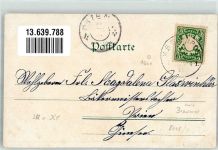 85567 W8018 Grafing b. München 1901 Lithographie Brauerei Schlederer zum Reiter Marktplatz Gasthaus Wild