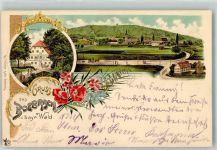 94505 W8351 Böbrach , Niederbay 1901 Lithographie Brauerei Eck