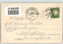 94505 W8351 Böbrach , Niederbay 1901 Lithographie Brauerei Eck