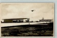 04435 O7144 Schkeuditz Foto AK Flughafen Flugzeug