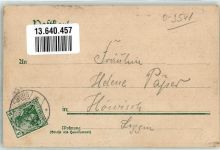 39606 O3541 Rossau , Altmark 1898 Lithographie Gross-Rossau Molkerei Gutshaus Schenk Gasthaus Wwe. Binde