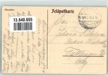 Dünaburg Daugavpils 1916 - Soldatenheim Kais. Deutsche Feldpoststation Nr. 213