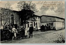 Schöntal bei Graudenz Dusocin 1915 - Gasthaus Carl Blum Fahrrad