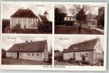 Sagan Zagan - Neuwaldau Pfarrhaus Schloss Ev. Schule Kath. Schule