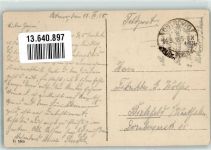 Ostrowo Ostrów Wielkopolski 1918 - Bahnhofstraße Postamt