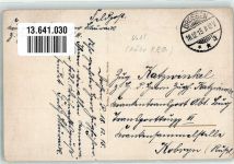 Drossen Osno Lubuskie 1915 - Bahnhofstraße