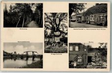 Guschterholländer Goszczanowiec - Kriegerdenkmal Bornstedtbrücke Birkenweg