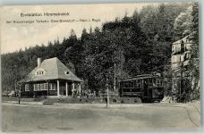 Giersdorf Podgorzyn 1917 - Endstation Himmelreich Hirschberger Talbahn Ober-Giersdorf Straßenbahn