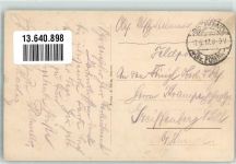 Ostrowo Ostrów Wielkopolski 1917 - Bahnhofstraße Postamt