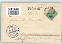 39539 O3521 Kümmernitz 1902 Lithographie Dampfmühle Gasthaus zur Erholung Forsthaus