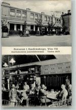 1080 Wien 8. Bezirk, Josefstadt 1915 - Gasthaus Kandleinsberger
