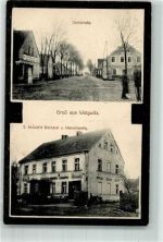 Weigwitz Witowice 1915 - Bahnpost Breslau-Mittelwalde Zug 518 Bäckerei Scholz