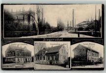 Siegersdorf Zebrzydowa - Postamt Gasthaus zur Eisenbahn