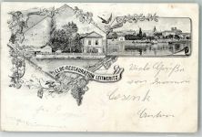 Litomerice Leitmeritz 1905 - Elbe-Gasthaus