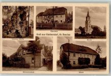 Günthersdorf GodzieszowLourdes Grotte Pfarrhaus Schwesternhaus Schule