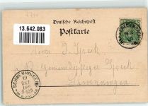 78166 W7710 Hammereisenbach 1900 Lithographie Gasthaus zum Hammer Ruine Urach