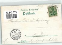 31020 W3216 Osterwald b Elze, Leine 1900 Lithographie Gasthaus zum Fichtenwirth