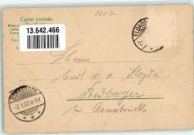 31832 W3213 Eldagsen , Deister 1903 Lithographie Gasthaus Olpe Langensalza-Denkmal