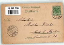 26969 W2890 Stollhamm Lithographie Kriegerdenkmal Schule Harms-Hotel Mühle Post Erh. II Eckmangel u. Stauchung