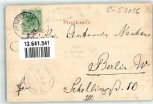 Schüttlau Zuchlow 1898 - Gasthaus zur Post Ev. Kirche