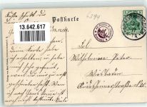 61279 W6394 Grävenwiesbach 1911 - Bahnhof Gasthaus zum Löwen Stempel AK-Archiv Deusing