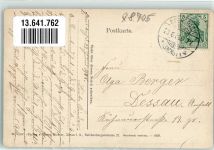 02730 O8705 Ebersbach , Sachs Foto AK Villa und Fabrik Wünsche's Erben
