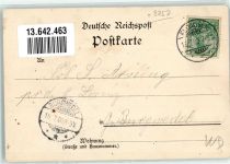 31832 W3213 Eldagsen , Deister 1900 Lithographie Hotel Lauenstein Bergarten Kegelbahn Garten-Veranda Spiessbürger-Steg