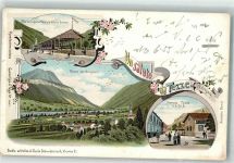 31020 Tezze Lithographie Bahnhof