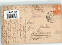 99765 O5501 Uthleben 1917 - Kirche Neue Schule Geschäftshaus Bonfils Mittlere Dorfstraße