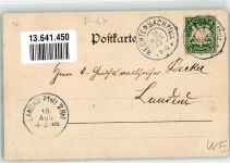 35625 W6338 Rechtenbach , Hess 1902 - Woidel Jeffy Trommler Ort lt. Stempel