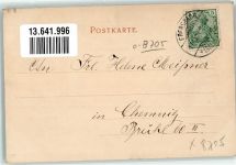 02730 O8705 Ebersbach , Sachs 1900 - Hainschule Kgl. Amtsgericht Turnhalle