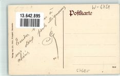 67685 W6751 Weilerbach , Pfalz - Maß- und Modegeschäft Franz Jung