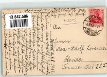 25358 W2203 Horst Holstein 1919 - Hof Dannwisch Bahnhof Bahnhofstraße