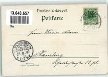 19348 O2910 Perleberg 1897 Lithographie Kriegerdenkmal Roland Blick a.d. Stepenlitz