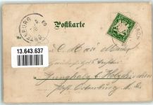 94486 W8353 Osterhofen , Niederbay 1903 Lithographie Kloster Damenstift Krankenhaus Stadtplatz Stadtwappen