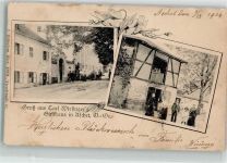 4600 Thalheim bei Wels 1904 - Gasthaus Carl Wiefinger Aschet