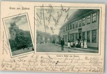 29439 W3130 Lüchow Wendland 1901 - Sasse`s Hotel zur Krone Schlossturm