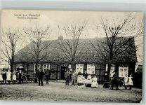 19309 O2801 Nausdorf 1914 - Gasthaus Denkmann Posthilfstelle Fahrrad