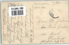 19309 O2801 Nausdorf 1914 - Gasthaus Denkmann Posthilfstelle Fahrrad