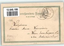 3312 Wallsee 1898 Lithographie Schloss Reitschule Wagen-Remise