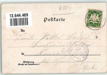 84307 W8330 Eggenfelden 1902 Lithographie Oberer- u. Unterer Stadtplatz