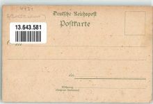 48624 W4437 Eggerode Lithographie Brunnen Gnaden-Kapelle Spar- u. Darlehnskasse