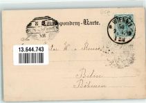 1080 Wien 8. Bezirk, Josefstadt 1900 - Schlösselgasse